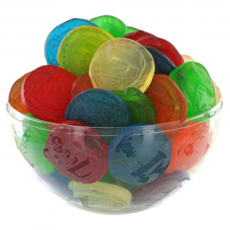 Euros assortis lisses - 1kg