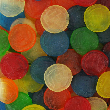 Euros assortis lisses - 1kg