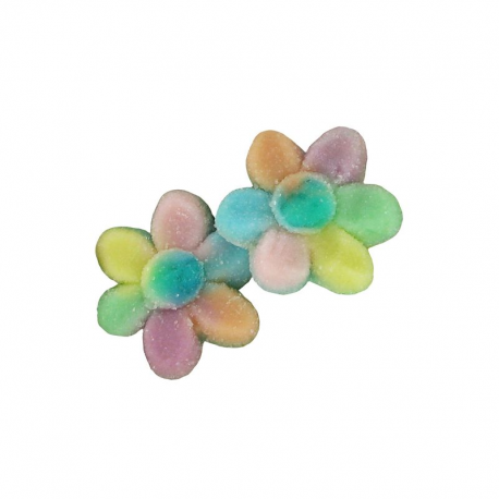 Fleurs multicolore sucrées - sachet de 65