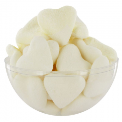 Coeurs blancs sucrés - 1kg