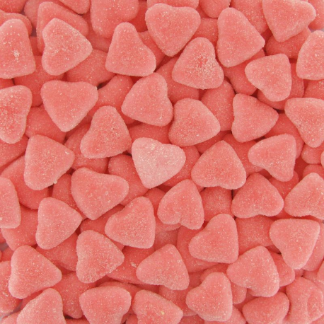 Coeurs roses sucrés - 1kg