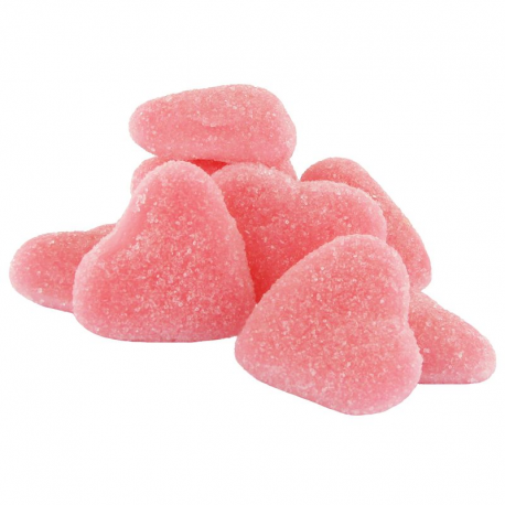 Coeurs roses sucrés - 1kg