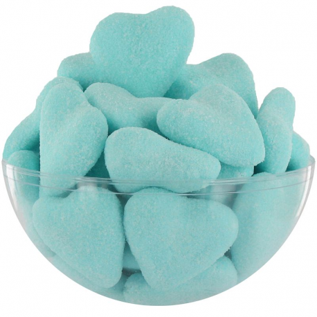 Coeurs bleus sucrés - 1kg