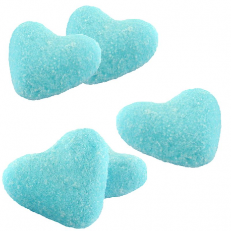Coeurs bleus sucrés - 1kg