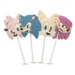 ~Sucettes Mallow Sonic- 12 sucettes