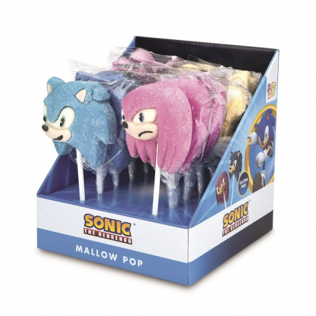 ~Sucettes Mallow Sonic- 12 sucettes