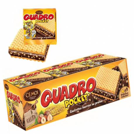 Quadro étui pocket 187g - lot de 24