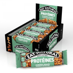 Eat Natural cacahuètes et caramel 40g - boîte de 12