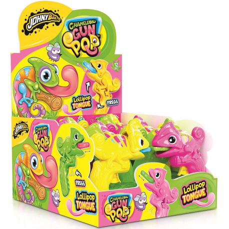 Chameleon Gun Pop Johny Bee - boîte de 12