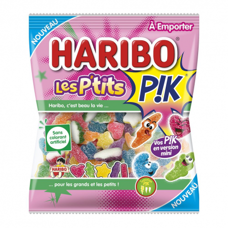 Les P'tits Pik HARIBO 100g - 30 sachets