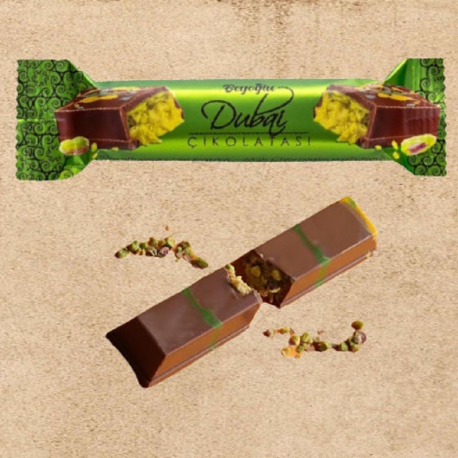 Chocolats de Dubaï barres 35g - boîte de 24