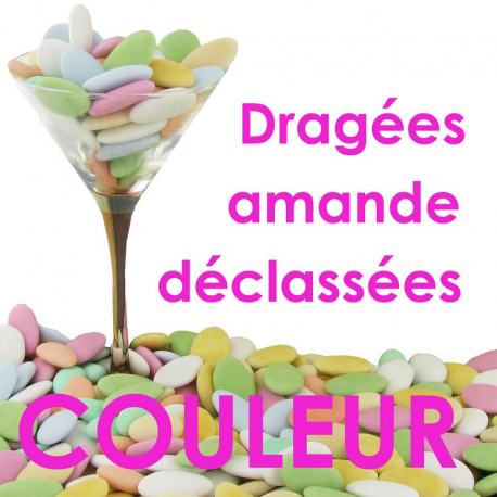 Dragées amande Méditerranéenne déclassées - 1kg