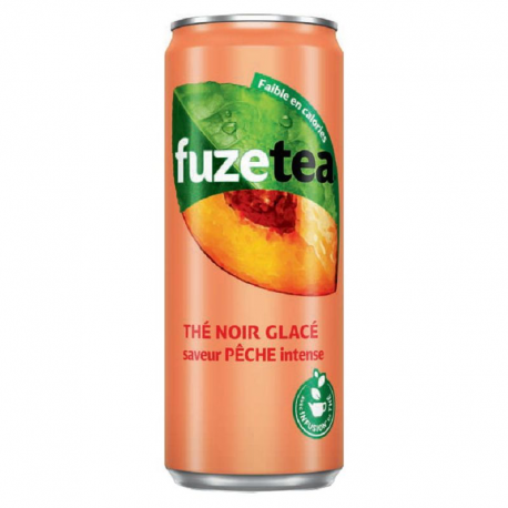Fuze Tea Pêche intense 33cl - 24 canettes