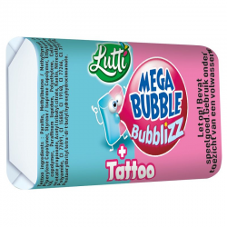 Lutti Méga Bubble bubblizz 85g - carton de 20 sachets