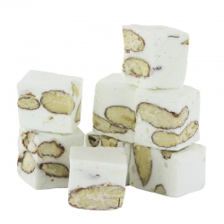 Nougats tendres aux amandes et vanille - sachet de 125g