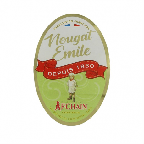 Nougats tendres panaché aux amandes - sachet de 125g