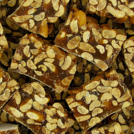 Nougatine aux arachides grillées - sachet de 500g