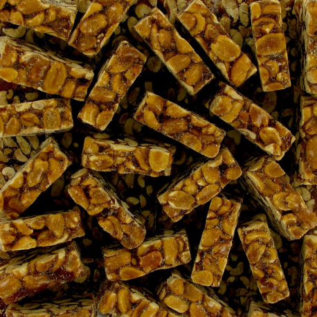 Nougatine aux arachides grillées - sachet de 500g