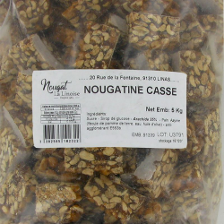 Nougatine aux arachides grillées - 5kg