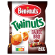 Twinuts cacahuètes enrobées goût BBQ 150g Bénenuts - carton de 20