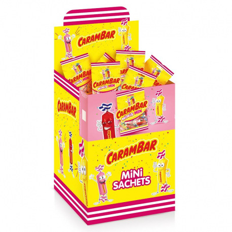 Carambar mix mini sachet 35g - carton de 30