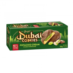 PRECOMMANDE Cookies Dubai style à la crème pistache - boîte de 128g