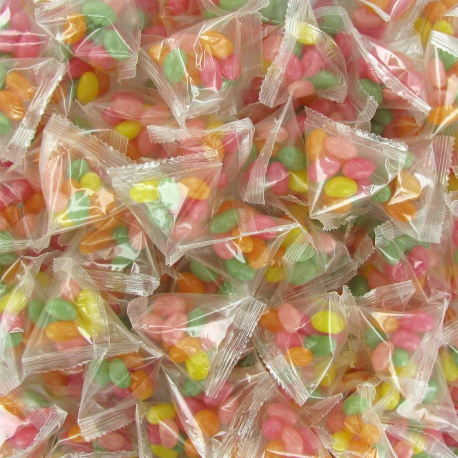 Jelly Beans haricots 10g - lot de 100 sachets pyramide