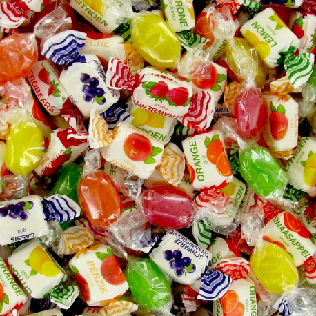 Bonbons fruits mix - sachet de 4kg
