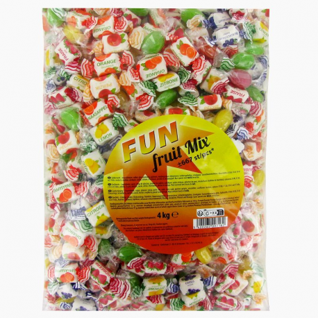Bonbons fruits mix - sachet de 4kg