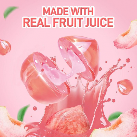 Fruits 4D Pêche 120g - carton de 12 sachets