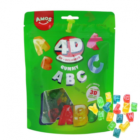 Kids 4D ABC Lettres 120g - carton de 12 sachets