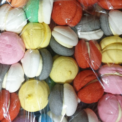 Macarons XXL guimauve 40g Chirico en sachet de 1kg400 (+-25 pièces)