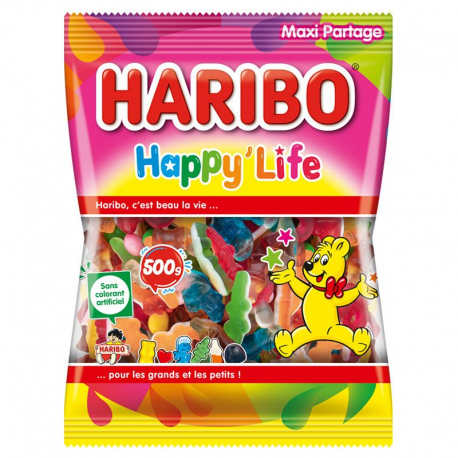 Happy Life HARIBO - sachet de 500g