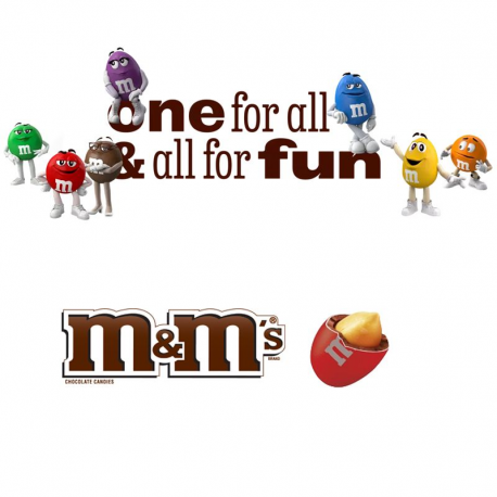 M&M's Peanut Rouge (Red) - 1kg