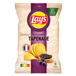 Chips Tapenade Lay's 120g - carton de 24 paquets
