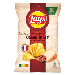 Chips Ossau Iraty tomate Lay's 120g - carton de 24 paquets