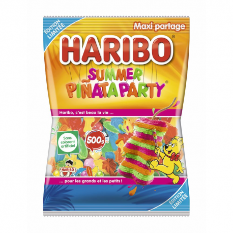 Summer Piñata party HARIBO - sachet de 500g