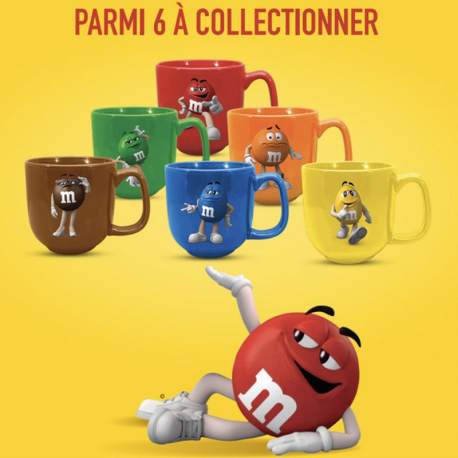 Mug M&M's (couleur aléatoire)