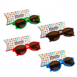 Lunettes de soleil M&M's (couleur aléatoire)