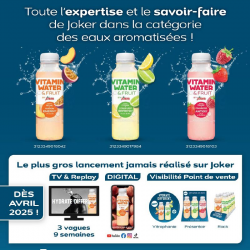 Vitamin Water & Fruit Citron Citron vert PET 50cl Joker - les 6