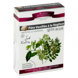 Pâtes vanillées à la réglisse Auzier 40g - les 10 étuis