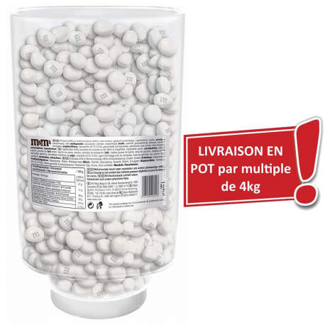 M&M's Peanut Blanc (White) -1kg