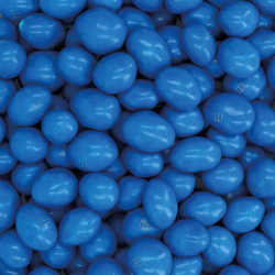 M&M's Peanut Bleu Foncé (Dark Blue) - 1kg