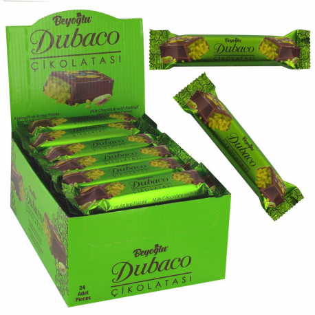 Chocolats de Dubaï barres 35g - boîte de 24