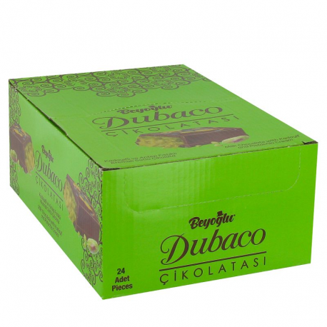 Chocolats de Dubaï barres 35g - boîte de 24