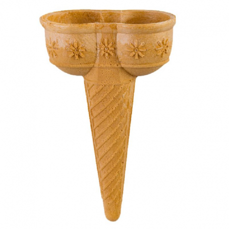 Cornets à glace moulés doubles St Tropez - carton de 280 (commander sur alphaprix.com)