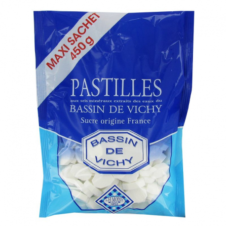 Pastilles de Vichy authentiques Menthe - sachet de 450g