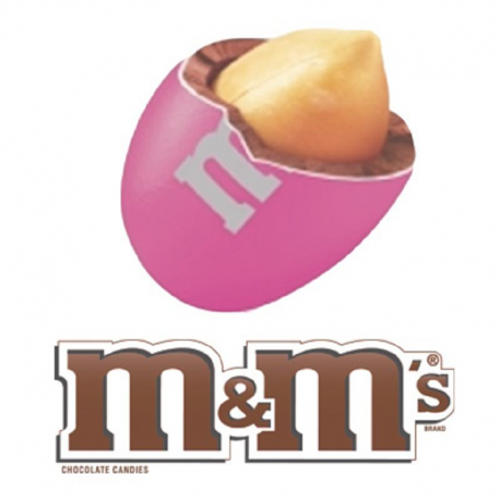M&M's Peanut Rose (Pink natural) - 1kg