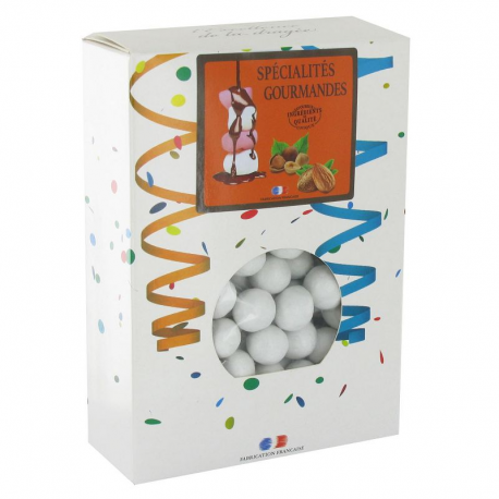 Noisetine blanche - Dragées noisette et chocolat noir - 1kg