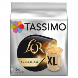 Tassimo L'Or XL classique 136g (16 dosettes) - les 5 paquets